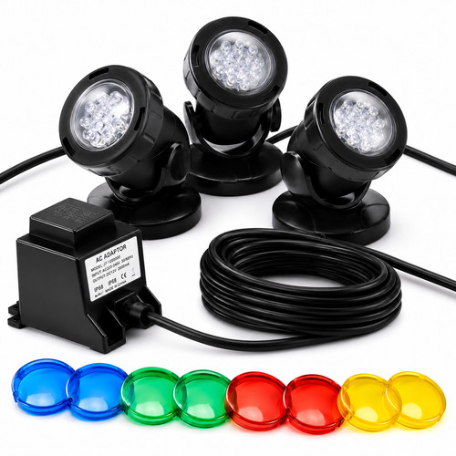 Jebao led pond lights 12v - 3,