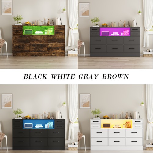 Fabric chest drawers 10 - fabric,