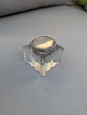 Silver & Glass Antique Inkwell