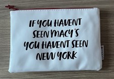 Macy’s New York Cosmetic Bag