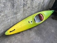 RTM Rotomolded Solo Kayak 10.5ft Green With Paddle - Used But Great Condition