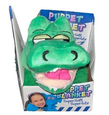 New Puppet Blanket Crocodile