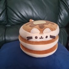 GUND Pusheen The Cat Pancake Squisheen Plush, Squishy Toy Stuffed Animal for