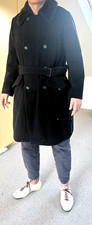 Dries Van Noten  wool shearling lined winter coat
