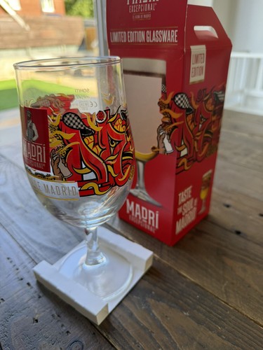 Madri beer glass - glass, de