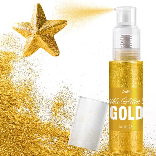 Edible glitter spray 22g - edible,