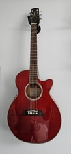Takamine EG560C Electro-Acoustic Guitar Red Slimline Excellent Used Condition