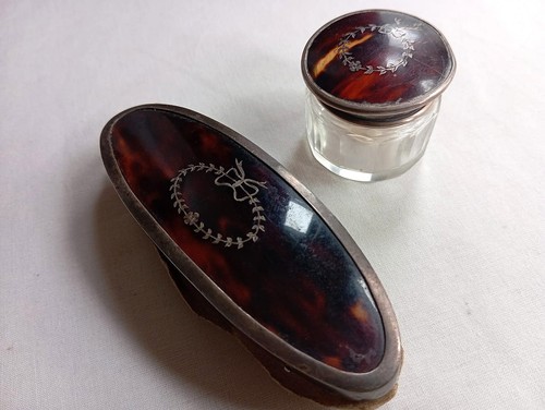 Antique sterling silver faux - silver,