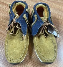 Visvim FBT Moccasins blue Veg