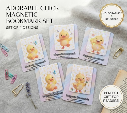 Magnetic bookmark theme - magnetic, 3d