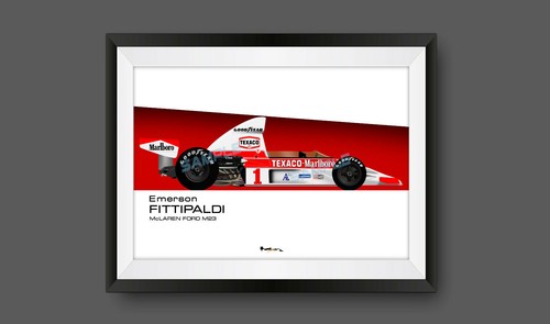 Emerson fittipaldi mclaren m23 - emerson,