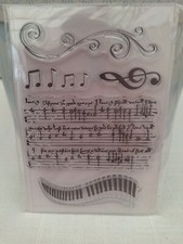 Kanban Clear stamp set of 5