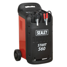 Sealey START560 Battery Charger Starter Car Van Commercial 560A 95A 12V 24V C