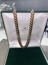 9 Carat Gold Flat Curb