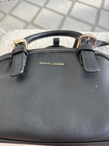 David jones black bag - david,