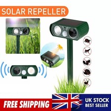 1-4 Ultrasonic Solar Cat Dog