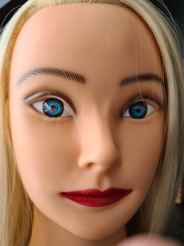 Hair training head - head, long