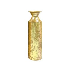 16" High Gold Metal Decorative