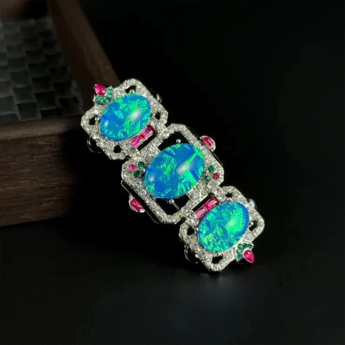 Opal sapphire emerald - opal,, sapphire,