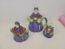 Vtg  Little Old Lady 3 Pc. Tea