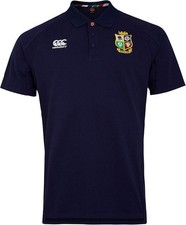 British & Irish Lions Polo Men's Rugby Canterbury Pique Training Top - New