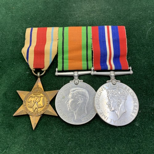 Ww2 medal set including - medal, 3