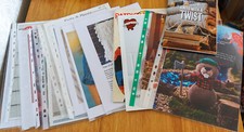 18 x Knitting Patterns Lot - Women's Jumpers, Alan Dart, Animals, Teddy -  Craft