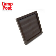150mm 6 Inch Extractor Fan External Wall Grill Grille - BROWN GRAVITY