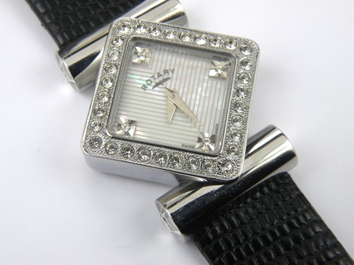 Rotary ladies stone set bezel - rotary,