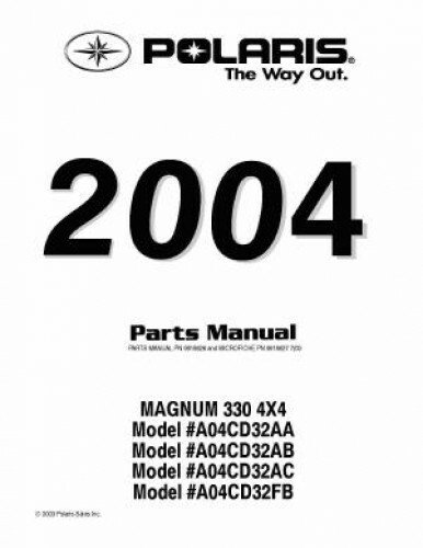 2004 polaris magnum - 2004, 4x4