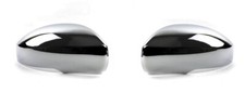 CHROME WING MIRROR COVERS