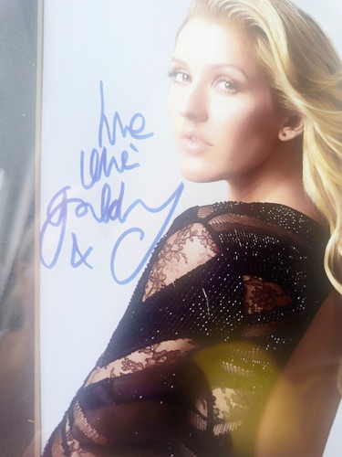 Ellie goulding signed - goulding, egebf