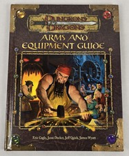 Dungeons & Dragons Arms & Equipment Guide Book. 2003. Hardback.