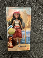 Mattel Disney Moana 2 Singing Adventure Moana Doll with Signature Outfit