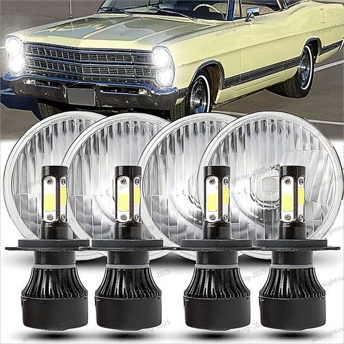 4pcs 5 75inch led - 5.75inch,