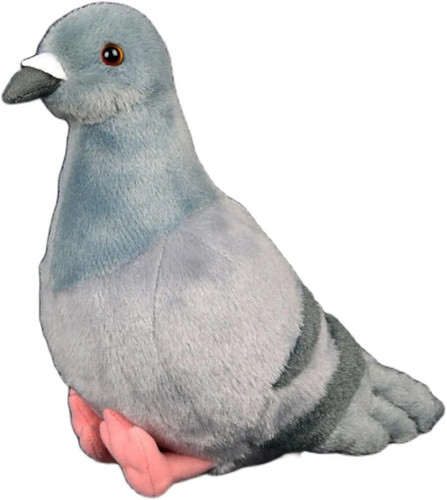 20cm gray pigeon plush toy - 20cm,