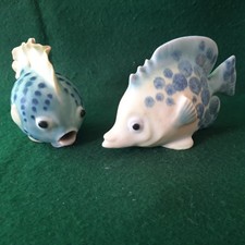 2 x Chessell Pottery Fish