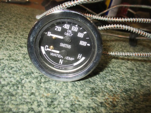 Smiths oil pressure water temp - smiths, pressure/water
