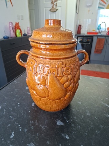 Vintage rumtopf fermenting jar - vintage,