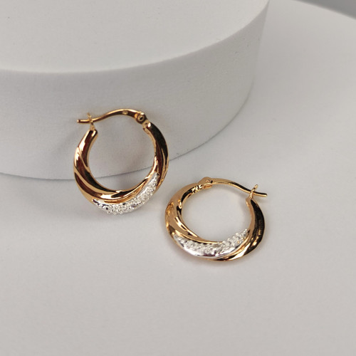 9ct gold sterling silver - on,