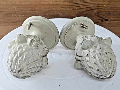 Pair vintage shabby chic - pair,