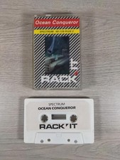 Ocean Conqueror ZX Spectrum 48K 128K Game Cassette Tested & Working