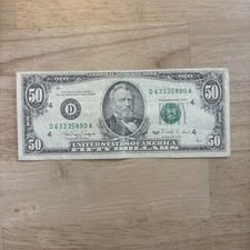 Old 50 Dollar Bill (1990)