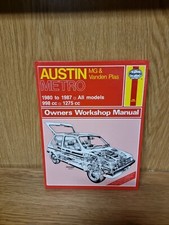 Haynes Manual Austin Metro All