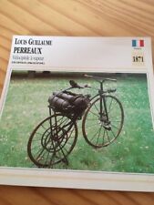 Perreaux Louis Guillaume Steam 1871 Map Motorcycle Collection Atlas France