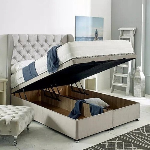 Ottoman bed with - ottoman,
