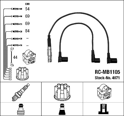 New ignition cable - cable, for