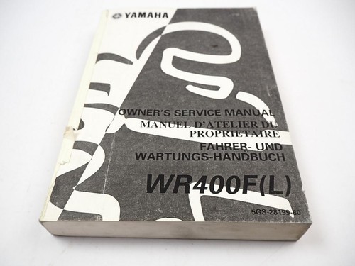 Yamaha wr400f wr400 5gs2 - f, (l)