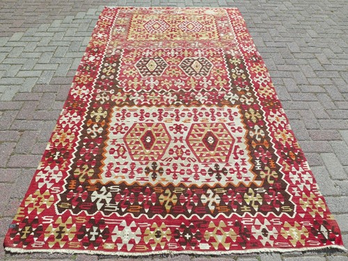 Vintage turkish kilim - kilim, antique