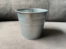 IKEA SOCKER Plant Pot Galvanised